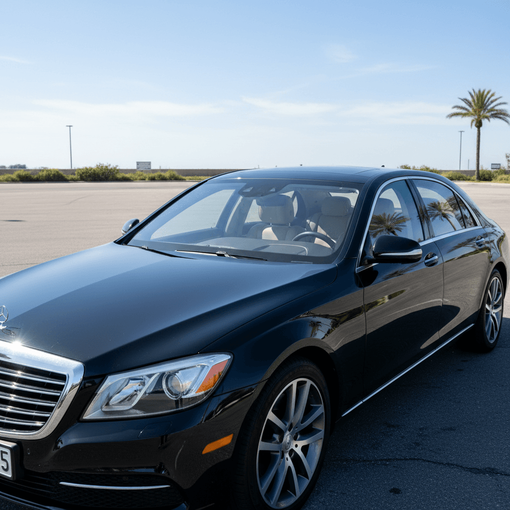 Completed exterior detail with high shine finish